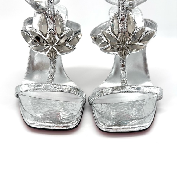 NEW Christian Louboutin x Marvel Sea Warrior 100 Gladiator Knee High Sandals 40 - Picture 7 of 9